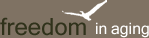 freedom in aging logo